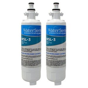 WaterSentinel WSL-3 LG Refrigerator Filter Replacement (2 Pack)