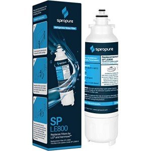 SpiroPure SP-LE800 NSF Certified Refrigerator Water Filter