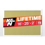 K&N Washable MERV 11 HVAC Air Filter 16x25x2