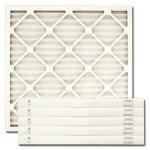AIRX 28x30x2 MERV 13 Pleated Air Filters - 6 Pack