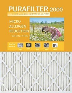 Purafilter 2000 Gold MERV 11 Air Filters (Pack of 4)