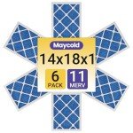Maycold MERV 11 Air Filters 6-Pack, 14x18x1