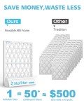 Stafilter 12x24 Air Filter, MERV 8, 6 Pack