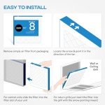 24x30x1 MERV 8 Air Filter 4-Pack