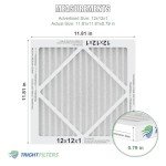 TRIGHTFILTERS 12x12x1 MERV 8 Air Filter 4 Pack