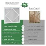 TRIGHTFILTERS 12x12x1 MERV 8 Air Filter 4 Pack