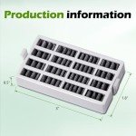 Whirlpool, Kitchenaid, Jenn-Air Refrigerator Air Filters (6 Pack)