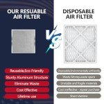 Washable 18x18 Aluminum Electrostatic Air Filter