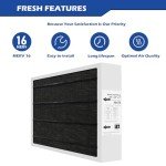 Merv 16 Carbon Air Filter 20x25x5 Compatible