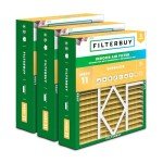 MERV 11 Pleated 20x20x5 Air Filter (3-Pack)