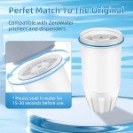 Water Filter Replacement for ZERO Pitchers - 2 Pack