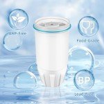 Water Filter Replacement for ZERO Pitchers - 2 Pack