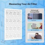 UBeesize MERV 8 16x25x1 Air Filter Pack