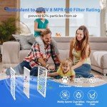 UBeesize MERV 8 16x25x1 Air Filter Pack