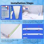 UBeesize MERV 8 16x25x1 Air Filter Pack