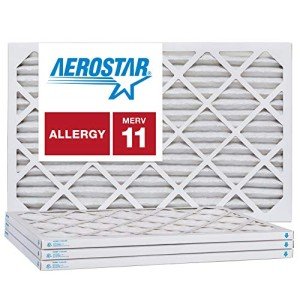 Aerostar 20x26x1 MERV 11 Air Filters - Pack of 4