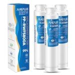 PUREPLUS Refrigerator Water Filter - 3 Pack Compatible