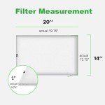 Washable 14x20x1 Air Filter for AC & Furnace