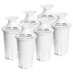 6-Pack Water Filter for Brita Pitchers and Dispensers