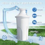 6-Pack Water Filter for Brita Pitchers and Dispensers
