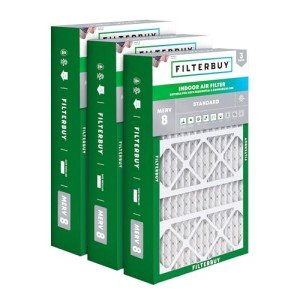 17x26x4 MERV 8 Air Filters - 3-Pack