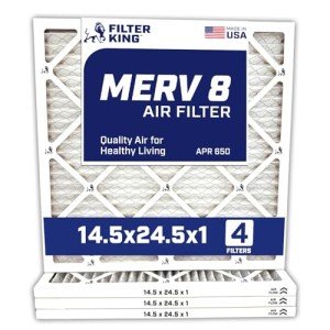 14.5x24.5 Air Filter 4-Pack | MERV 8