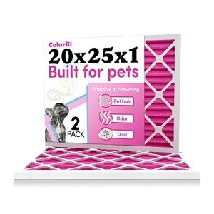 Color Changing Pet Odor Air Filters - Pack of 2