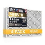 BNX TruFilter MERV 11 Air Filters (4-Pack)