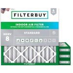 30x30x2 MERV 8 Pleated Air Filters 4-Pack