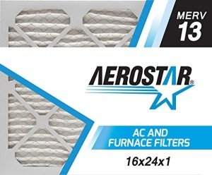 Aerostar MERV 13 Pleated Air Filters - Pack of 6