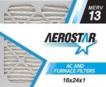 Aerostar MERV 13 Pleated Air Filters - Pack of 6