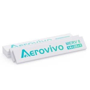 AErovivo 14x25x1 MERV 8 Air Filter Refills
