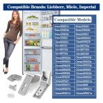 Stainless Steel Fridge Hinges Replacement Kit - 2 Pack