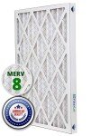 18x18x2 MERV 8 Pleated Air Filters (4-Pack)
