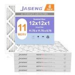 JASENG 12x12x1 MERV 11 Air Filter 6 Pack