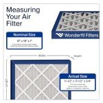 MERV 8 Pleated Air Filters - 2 Pack