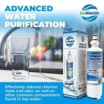 EcoBlueLife Refrigerator Water Filter – Compatible LT700P 46-9690