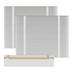 3-Pack MERV-13 Replacement Air Filters, 20x25x6