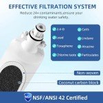 Setfeel 3-Pack Water Filter Replacement for LG & Kenmore