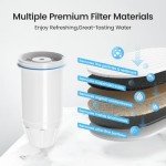 Water Filter Replacement for Fit for Zero Pitchers - 4 Pack