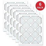 AIRx Allergy MERV 11 Pleated Air Filters – 6 Pack