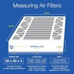 Nordic Pure 20x20x5 MERV 12 Carbon Furnace Filters
