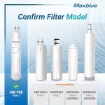 Maxblue EDR3RXD1 Refrigerator Water Filter Replacement