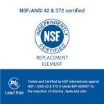 Maxblue EDR3RXD1 Refrigerator Water Filter Replacement