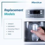 Maxblue EDR3RXD1 Refrigerator Water Filter Replacement