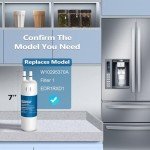 3-Pack Compatible Water Filter Replacement W10295370A