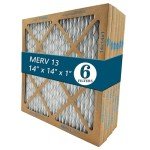 MERV 13 Furnace AC Filters - 6 Pack