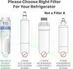 2-Pack Wildberries UKF8001 Refrigerator Water Filter