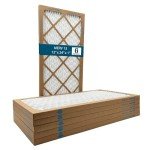 MERV 13 Pleated Air Filter 12" x 24" (6-Pack)