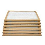 MERV 13 Pleated Air Filter 12" x 24" (6-Pack)